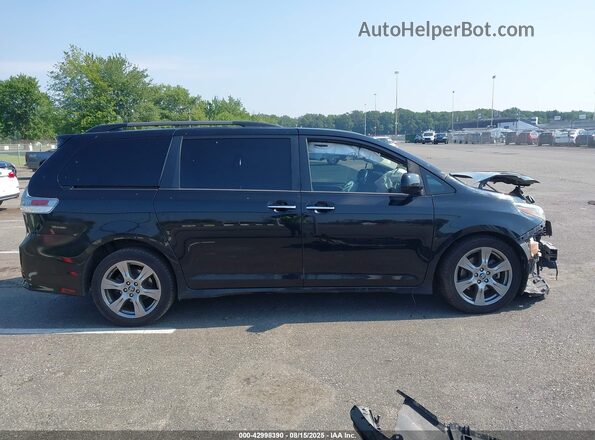 5TDXZ3DC1JS944849 2018 TOYOTA SIENNA Black Vista interior de 360 grados