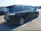 2018 Toyota Sienna Se 8 Passenger Black vin: 5TDXZ3DC1JS944849