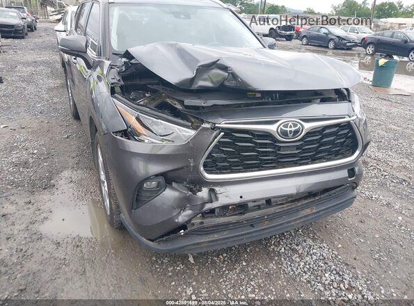 5TDYZRAH7MS053699 2021 TOYOTA LIMITED Gray Front view