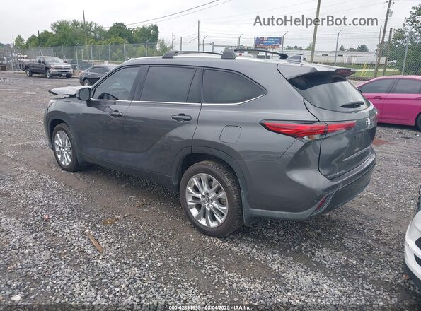 5TDYZRAH7MS053699 2021 TOYOTA LIMITED Gray Rear left