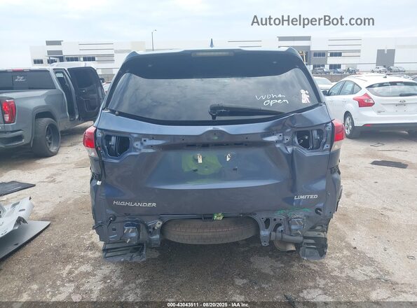 5TDYZRFH2JS242443 2018 TOYOTA LIMITED Синий Вид спереди