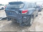 2018 Toyota Highlander Limited Синий vin: 5TDYZRFH2JS242443