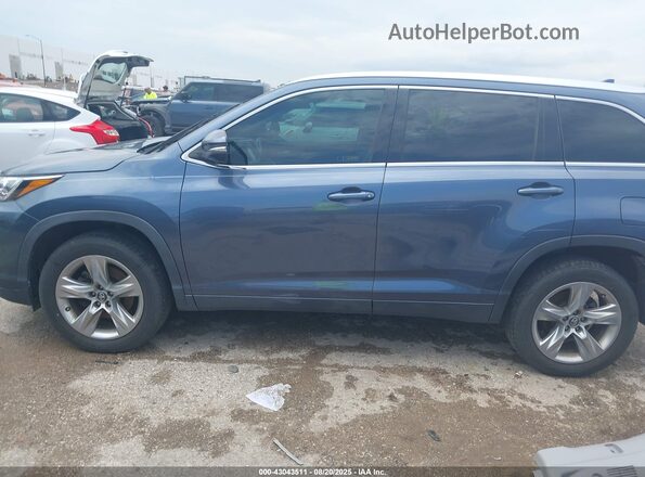 5TDYZRFH2JS242443 2018 TOYOTA LIMITED Синий 