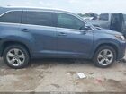 2018 Toyota Highlander Limited Синий vin: 5TDYZRFH2JS242443