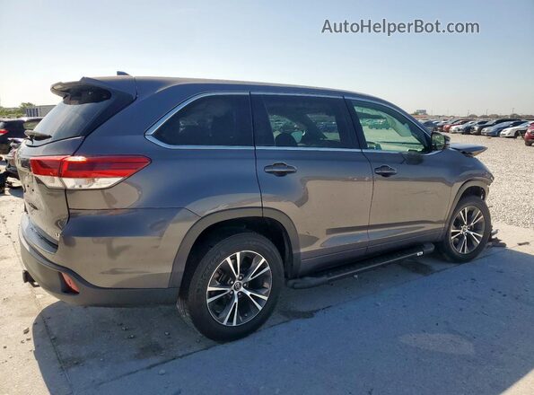 5TDZZRFH2JS239840 2018 TOYOTA LE Серый Задняя правая четверть