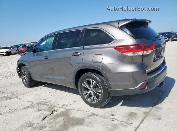 5TDZZRFH2JS239840 2018 TOYOTA LE Серый Задняя левая четверть