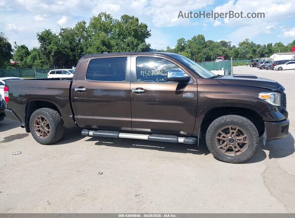 5TFAY5F14MX972322 2021 TOYOTA TUNDRA Brown Вид задньої частини салону