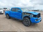 2020 Toyota Tacoma 4wd Trd Sport Blue vin: 5TFCZ5AN5LX243552
