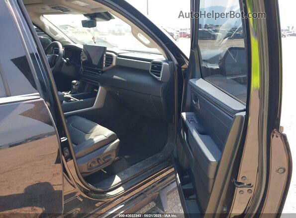 5TFJA5DB9PX065327 2023 TOYOTA LIMITED Black Widok wnętrza z przodu