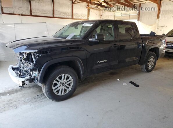 5TFLA5AB2PX027659 2023 TOYOTA TUNDRA Черный Передняя левая четверть