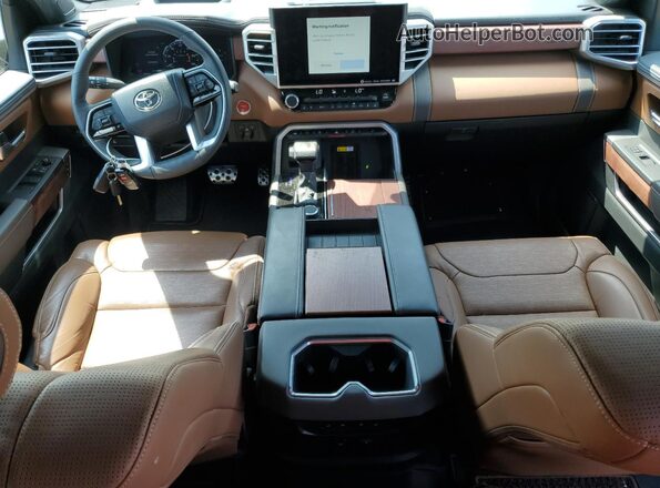 5TFMC5DB8RX073574 2024 TOYOTA TUNDRA Silver Dashboard view