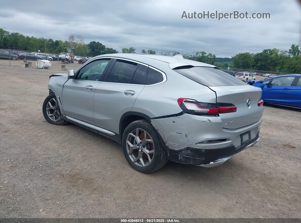 5UX2V1C03L9B30237 2020 BMW X4 Silver Tył lewy