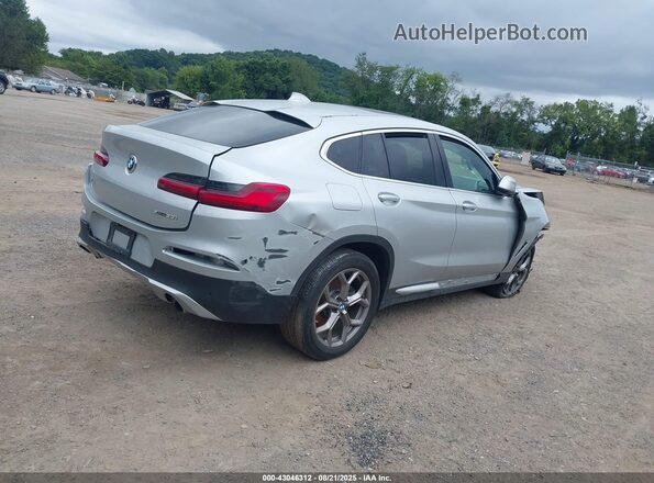 5UX2V1C03L9B30237 2020 BMW X4 Silver Tył prawy