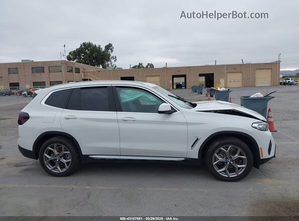 5UX43DP02P9R19413 2023 BMW X3 White Вид щитка приладів