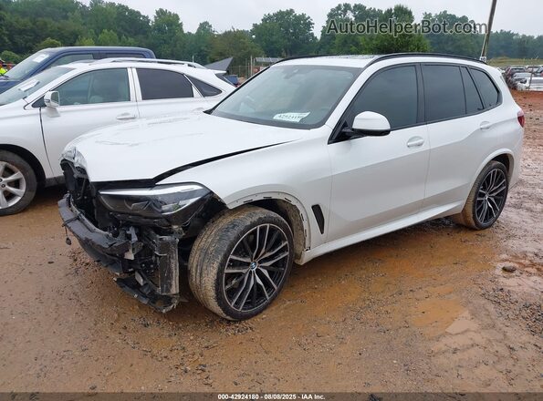 5UXCR4C04P9P83995 2023 BMW X5 Белый Передняя левая четверть
