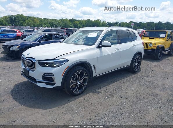 5UXCR6C05M9F47530 2021 BMW X5 White Przód lewy