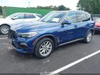 2021 Bmw X5 Xdrive40i Blue vin: 5UXCR6C07M9F35900