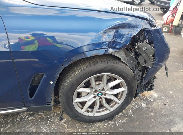 5UXCR6C07M9F35900 2021 BMW X5 Blue 