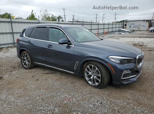 5UXCR6C09M9E80432 2021 BMW X5 Gray Передня права чверть