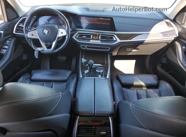 5UXCW2C06L9B72702 2020 BMW X7 Black Առջևի վահանակի տեսք