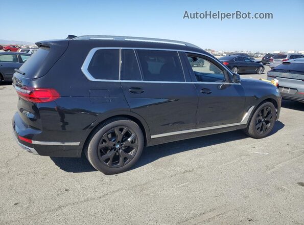 5UXCW2C06L9B72702 2020 BMW X7 Black Հետևի աջ