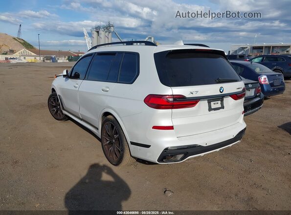 5UXCW2C06M9E80518 2021 BMW X7 White უკანა მარცხენა