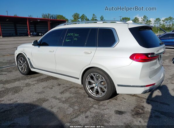 5UXCW2C07M9E12258 2021 BMW X7 White Tył lewy