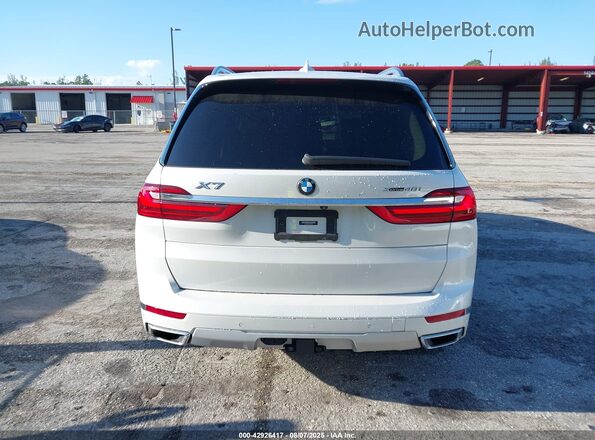 5UXCW2C07M9E12258 2021 BMW X7 White 