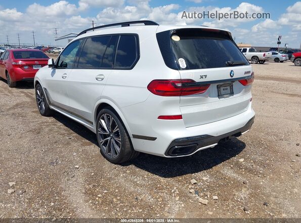 5UXCX6C08M9F23597 2021 BMW X7 Белый Задняя левая четверть