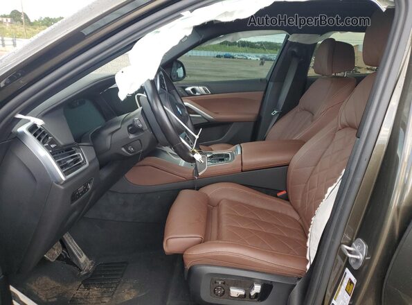 5UXCY6C06P9N76538 2023 BMW X6 Green წინა სალონის ხედი