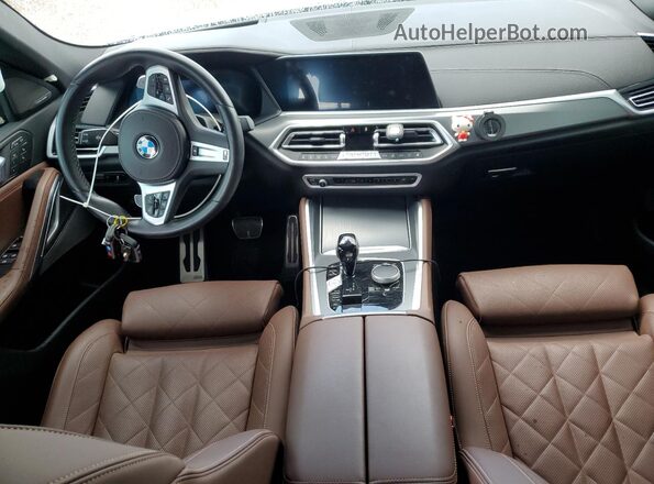 5UXCY6C06P9N76538 2023 BMW X6 Green წინა პანელის ხედი