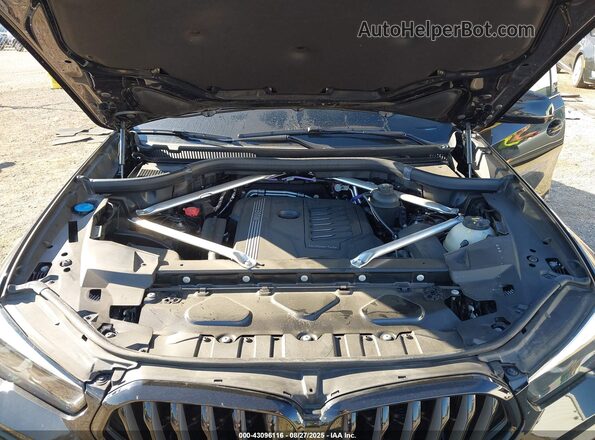 5UXCY6C09P9P42776 2023 BMW X6 Black Vista trasera