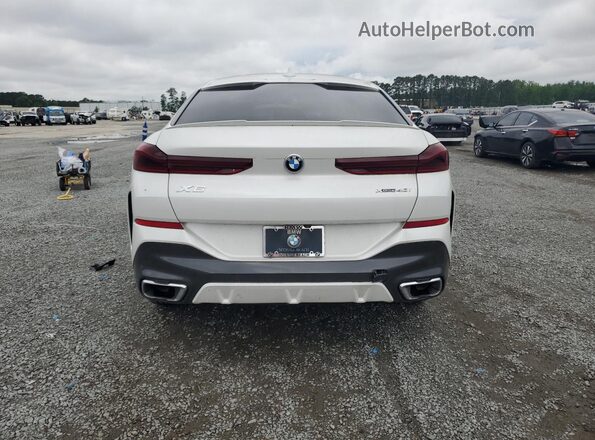 5UXCY6C0XM9G71201 2021 BMW X6 Белый Вид сзади