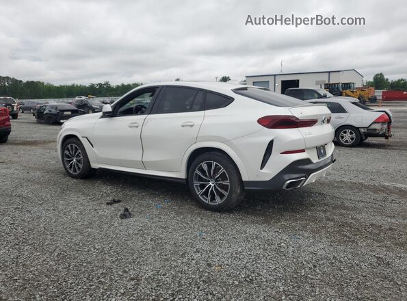 5UXCY6C0XM9G71201 2021 BMW X6 Белый Задняя левая четверть