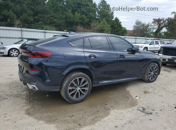 5UXCY6C0XP9R91894 2023 BMW X6 Черный Задняя правая четверть