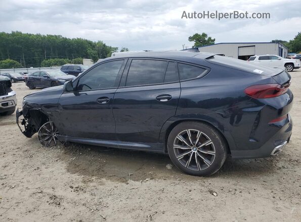 5UXCY6C0XP9R91894 2023 BMW X6 Черный Задняя левая четверть