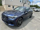 2022 Bmw X6 M50i Blue vin: 5UXCY8C06N9J82529