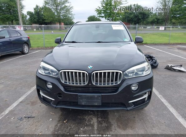 5UXKT0C51G0S75795 2016 BMW X5 Black Instrument cluster view