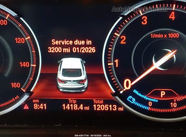 5UXKU2C56H0N85239 2017 BMW X6 Серый 