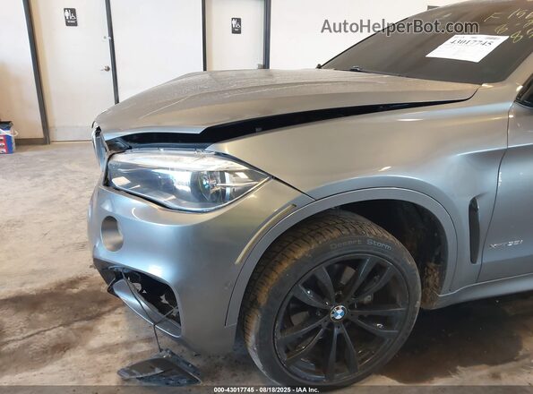 5UXKU2C56H0N85239 2017 BMW X6 Серый Вид спереди