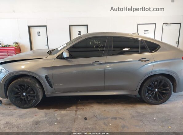 5UXKU2C56H0N85239 2017 BMW X6 Серый Панорамный вид салона 360°