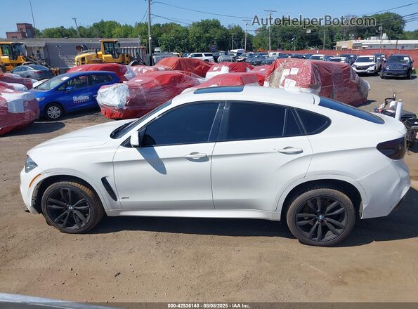 5UXKU6C56J0Z66490 2018 BMW X6 Белый Панорамный вид салона 360°