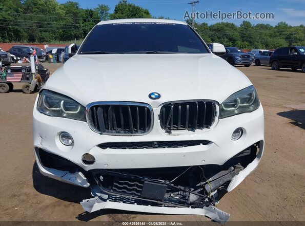 5UXKU6C56J0Z66490 2018 BMW X6 Белый Вид щитка приборов