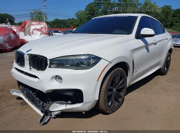 5UXKU6C56J0Z66490 2018 BMW X6 Белый 