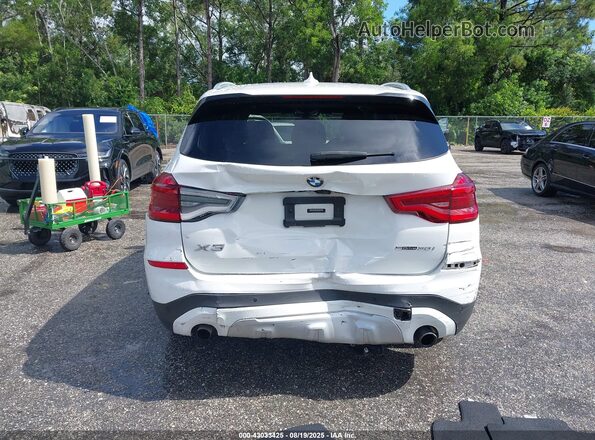 5UXTY3C00M9E32853 2021 BMW X3 White 