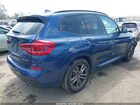 2021 Bmw X3 Sdrive30i Blue vin: 5UXTY3C01M9E77641