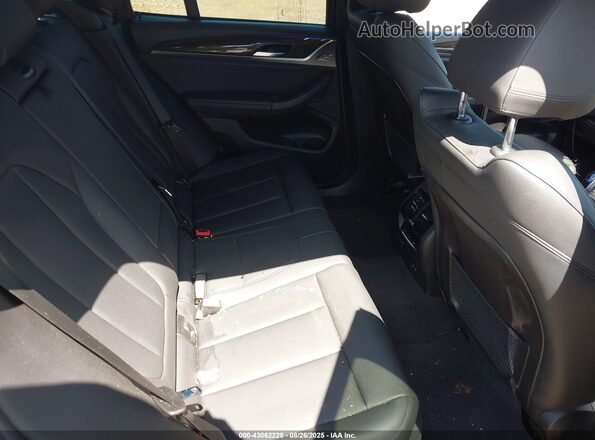 5UXTY5C00M9F41888 2021 BMW X3 Black Widok naklejki z numerem VIN