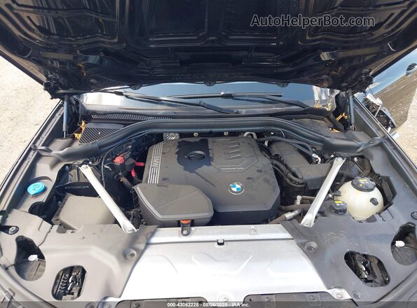 5UXTY5C00M9F41888 2021 BMW X3 Black Widok z tyłu