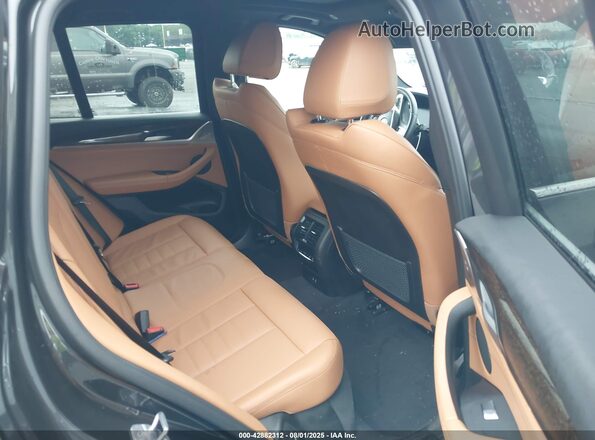 5UXTY5C02M9F79770 2021 BMW X3 Gray Widok naklejki z numerem VIN