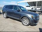 2021 Kia Telluride Lx Gray vin: 5XYP2DHC9MG184305